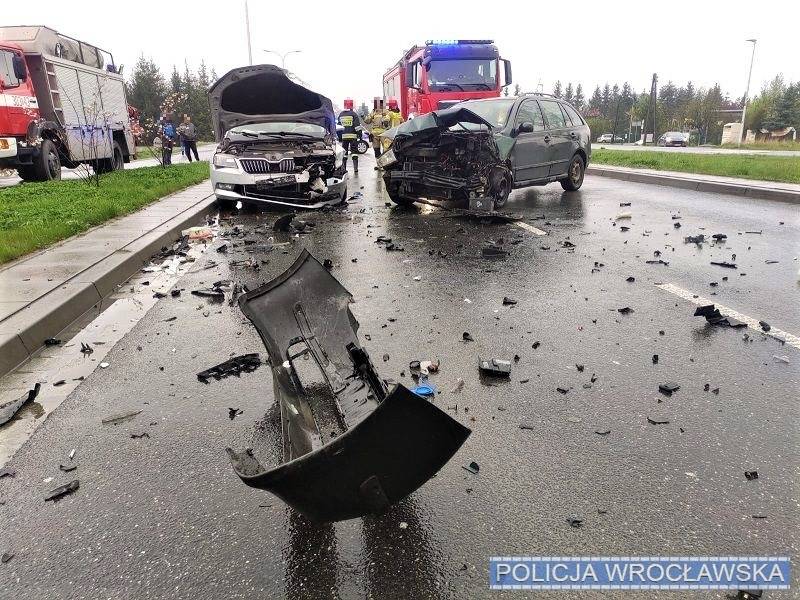 Wypadek na ul. Buforowej